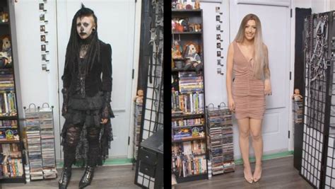 Goth Girl Got Transformed Into A Glamorous Model 11 Pics