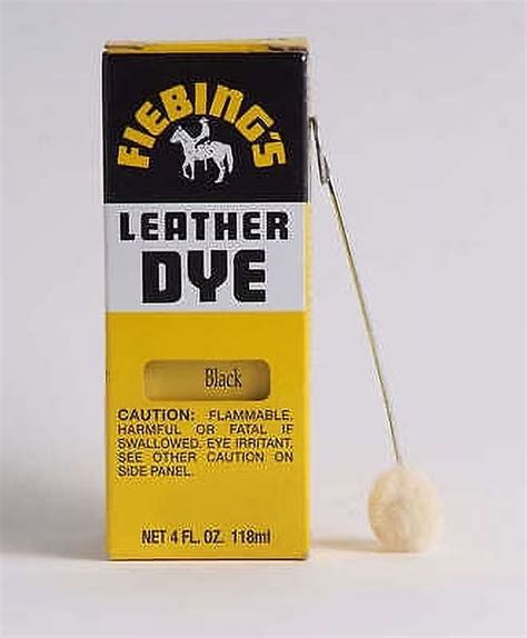 fiebing s leather dye w applicator 4 oz