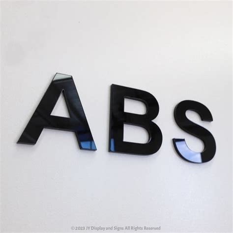 100mm Acrylic Letters Perspex 3d Lettering Sign Laser Cut