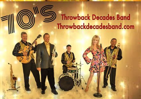 The Throwback Decades Band Performs As An 80s Band And As A Decades