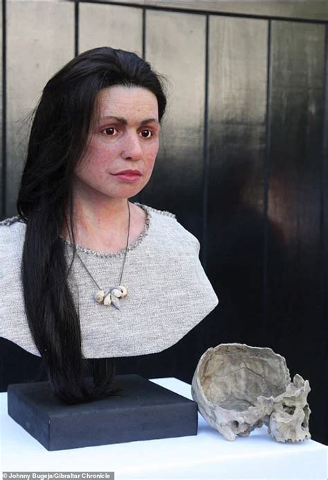 Revealing The Face Of A Stunning Neolithic Woman From Gibraltar