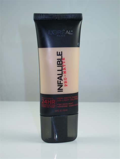 Loreal Infallible Pro Matte Foundation Review And Swatches Musings Of