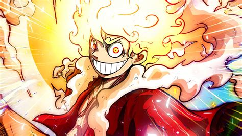 Luffy Sun God Nika Gear 5 One Piece 4k Hd Wallpaper