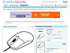 Some of the worksheets for this concept are my computer mouse, computer basics lesson plan, computer computer, basic computer hardware and software levels, computers for life, name, computer. Computer Mouse Pre-K - Kindergarten Worksheet | Lesson Planet