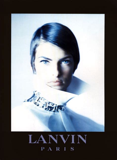 lanvin ad campaign 1990