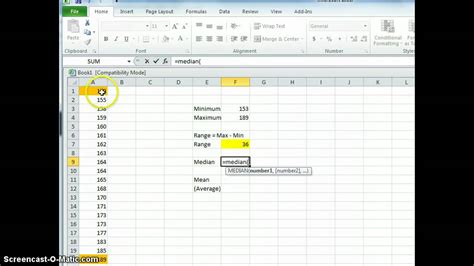 How To Calculate Mean In Excel In Mac Haiper