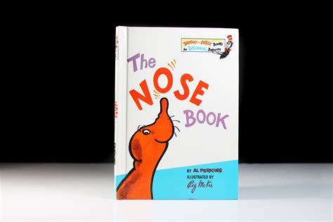 Childrens Hardcover Book The Nose Book Al Perkins Collectible