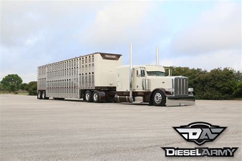 Peterbilt 389 Built By Passion For Hauling Livestock
