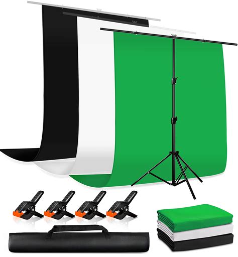 Buy Heysliy 5 X 65 Ft Photography Backdrop Kit With Stand White