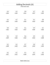 Like multiple digit multiplication, but with an irritating little dot bouncing multiplying decimals begins with a very similar process to multiple digit multiplication. Decimals Worksheets