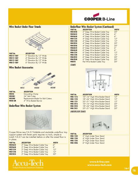 Cooper B Line Products Catalog By Accu Tech Issuu