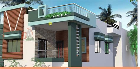 Simple Indian Style Porch Or Portico Design Concept By D K 3d Home Design