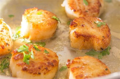 Easy Pan Seared Scallops · How To Cook A Scallop · Recipes