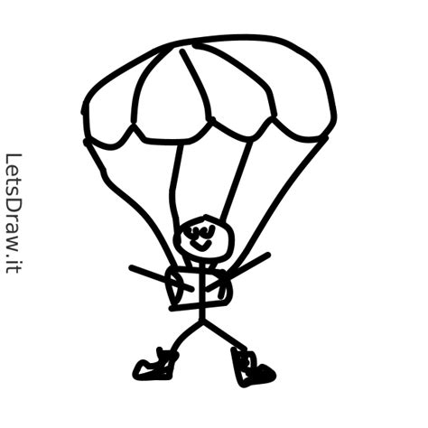 How To Draw Parachute 8bwgc3oqtpng Letsdrawit