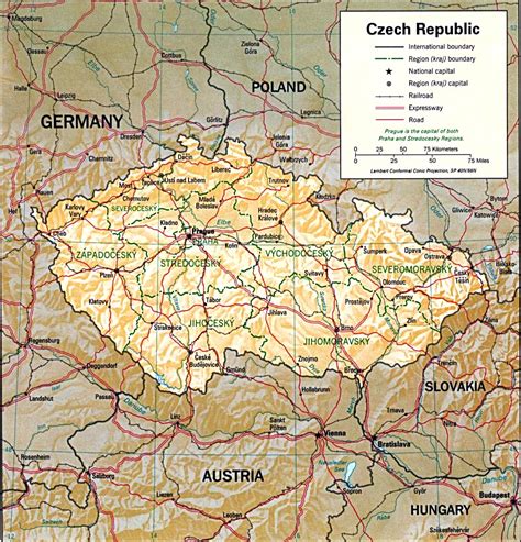 Mapa de república checa annamapa.com mapa de república checa mapa de la república checa | embajada de la república checa en república checa mapa sudet 1938 sudety : República Checa Mapa del País | Mapa de la Geografía ...