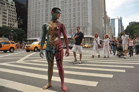 Body Painting In Manhattan 2013 Body Art By Andy Golub Fifth Avenue