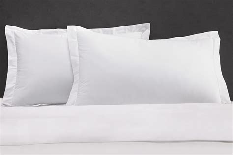 Solid White Pillow Shams Buy Luxury Cotton Sheets