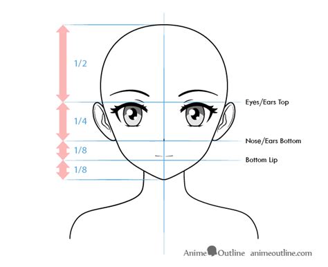 how to draw anime characters tutorial animeoutline anime face drawing anime character drawing