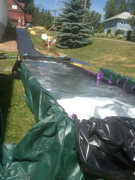 Water Slides Backyard Backyard Games Outside Activities Outdoor