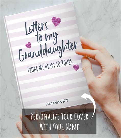 Letters To My Granddaughter Girl Journal Book Writing Journal To Write