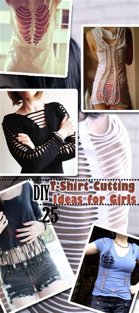 25 Diy T Shirt Cutting Ideas For Girls 2023