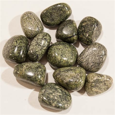 Green Snakeskin Jasper Wholesale I Tumbled Gemstones Wholesale I Canada