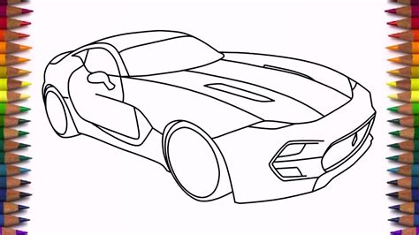 Use lines to define major features like fenders, side sills, and windows. How to draw supercar VLF Force 1 drawing easy step by step ...