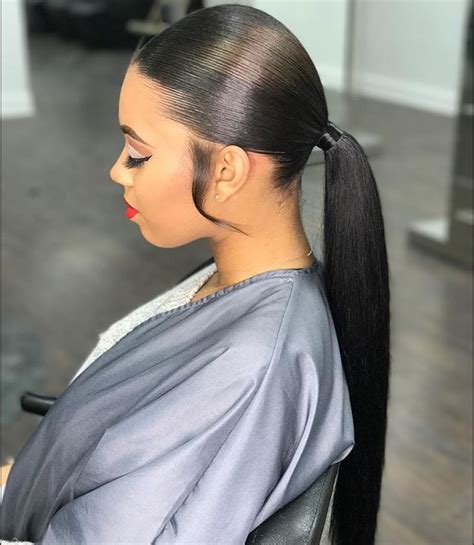 Pin By Tish On Low Ponytail In 2019 Ponytail Hairstyles Invisible