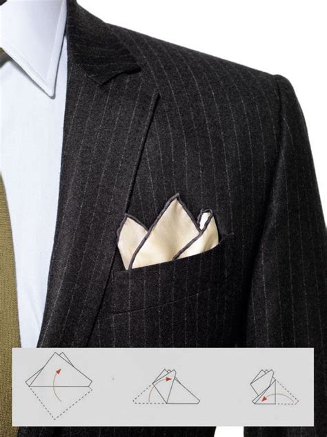 Best Ways To Fold A Pocket Square Pocket Square Styles Classy Suits