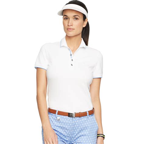 Lyst Ralph Lauren Golf Cotton Piqué Polo Shirt In White