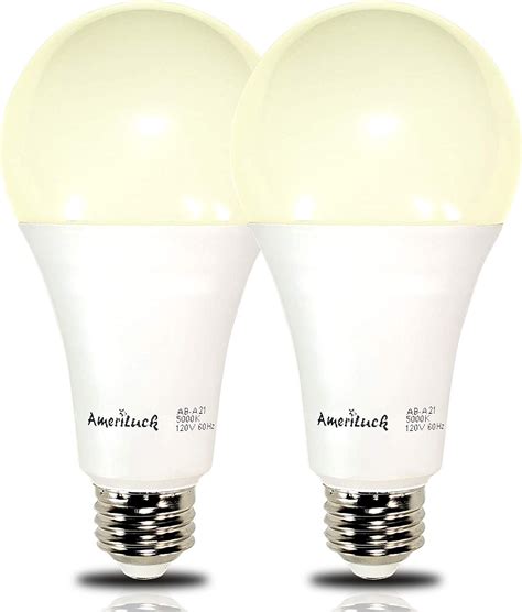 Ameriluck 150w Equivalent A21 Led Light Bulbs 2200lumens 20w 3000k