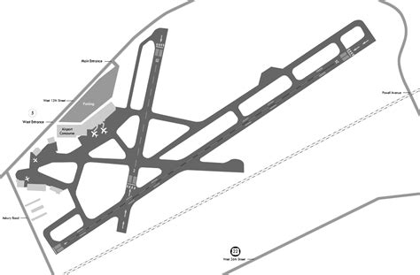 Airport Maps Erie International Airport