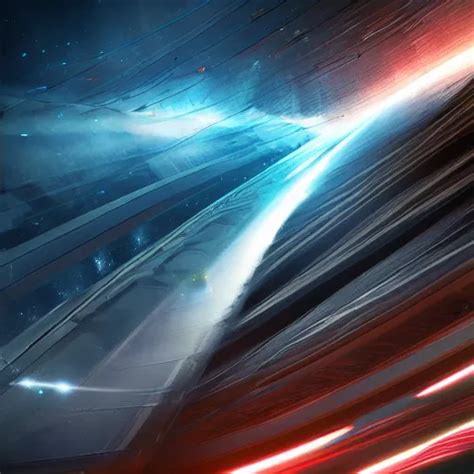 Warp Speed Ahead Epic Digital Art Concept Art 4k Stable Diffusion