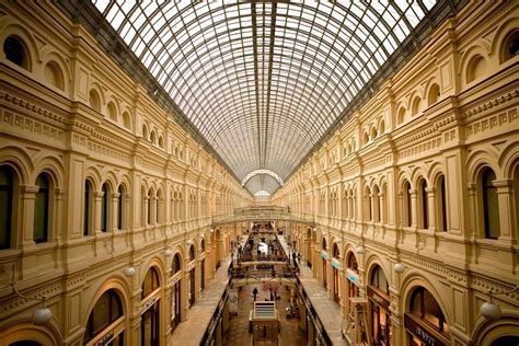 Food Hall Shopping Malls Department Store Moscow Arcade Louvre