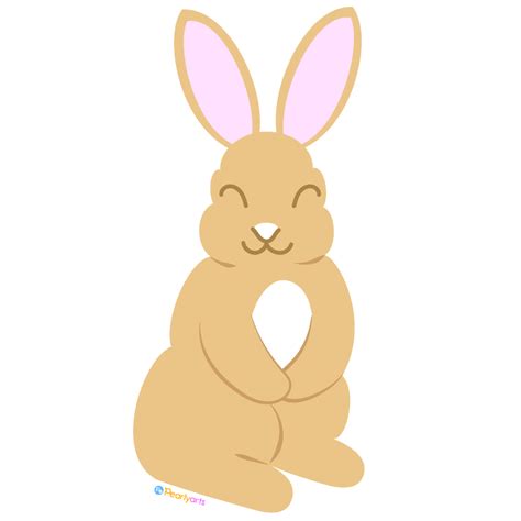 Free Brown Bunny Clipart Royalty Free Pearly Arts