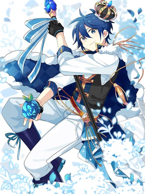King Kaito Vocaloid Kaito Blue Hair Anime Boy Anime Boy