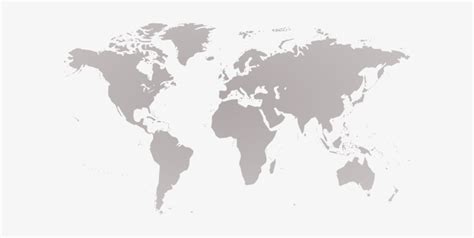Earth Clipart Gray High Resolution World Map Outline 600x333 Png