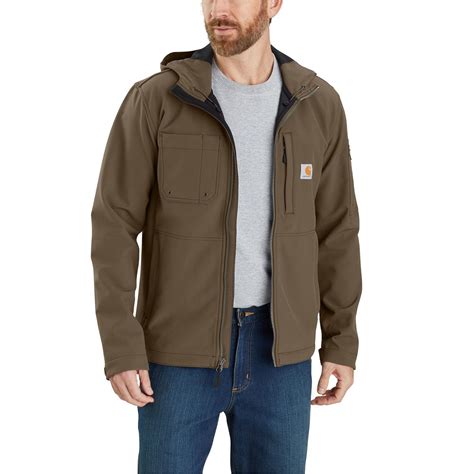 Carhartt 103829 Big And Tall Rough Cut Hooded Jacket Factory Seconds
