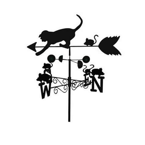 Garden Nation Cat And Mouse Weathervane Free Uk Delivery