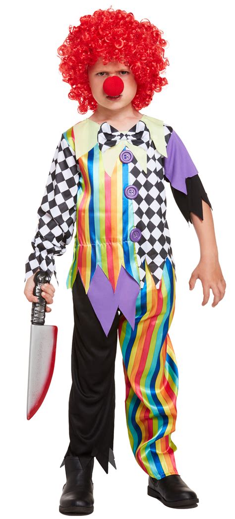 Kids Clown Costume Circus And Clowns Costumes Mega Fancy Dress
