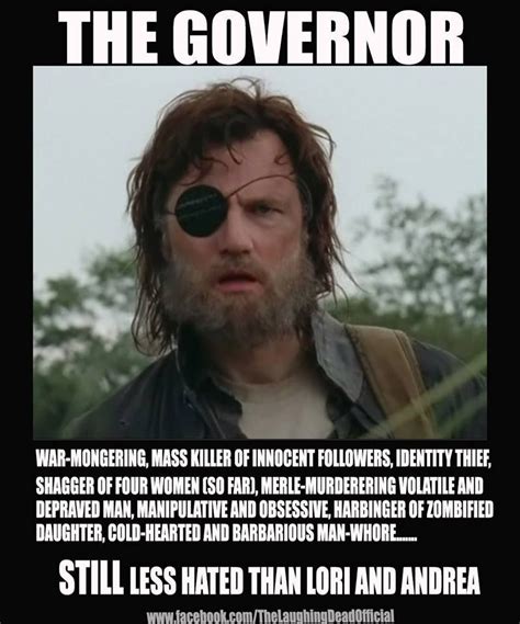 The Governor We Know The Reason He Did All Those Terrible Things