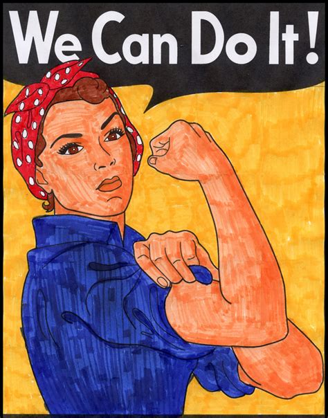 Free We Can Do It Mini Mural · Art Projects For Kids
