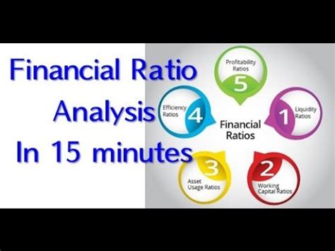 Financial ratios can be classified into ratios that measure: Learn Financial Ratio Analysis in 15 minutes - YouTube