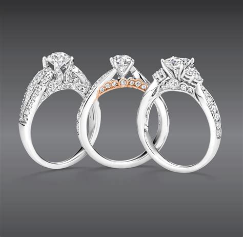 Tolkowsky Diamond Engagement Rings In 14k White Gold Available Through