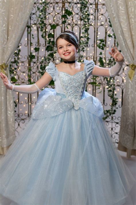 Cinderella Costume Classic Princess Gown Tutu Dress Etsy Disney