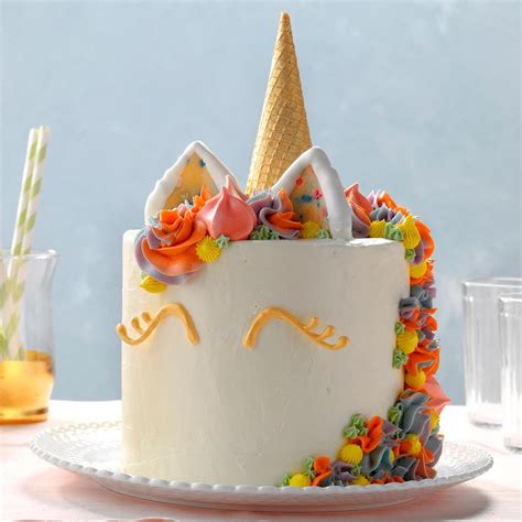 Luckily for me, my kids are terribly sweet, and will swear up and down that the awful looking cake i made is really easy birthday cake idea at better homes and gardens. Unicorn Cake Recipe | Taste of Home