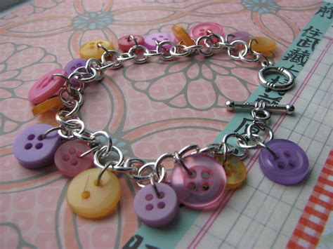 Button Bracelet · How To Make A Button Bracelet · Jewelry Making On Cut