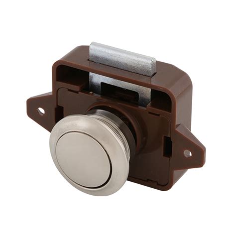 Keyless Push Button Lock Rv Cabinet Drawer Safety Latches Marine Lock