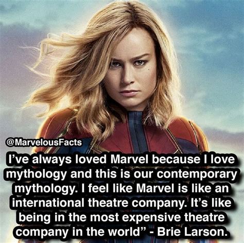 Marvel Facts On Instagram “🔥🔥 Brielarson Captainmarvel