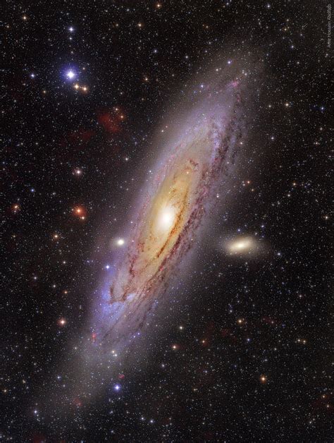 Our Nearest Spiral Neighbor 25 Million Light Years Away The Andromeda